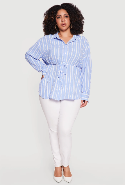 Mia Top - Blue
